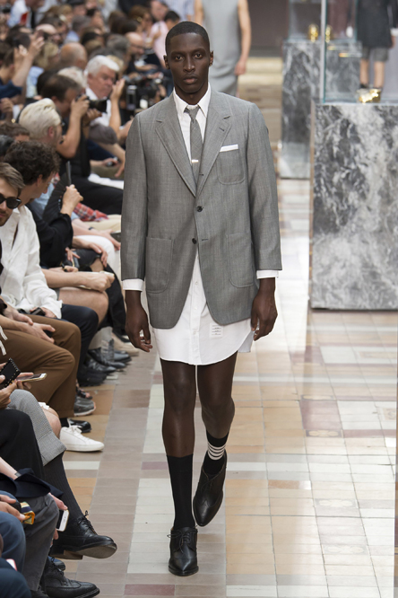 Thom Browne Spring 2018: Guys in Girls' Clothes - Global Fashion News