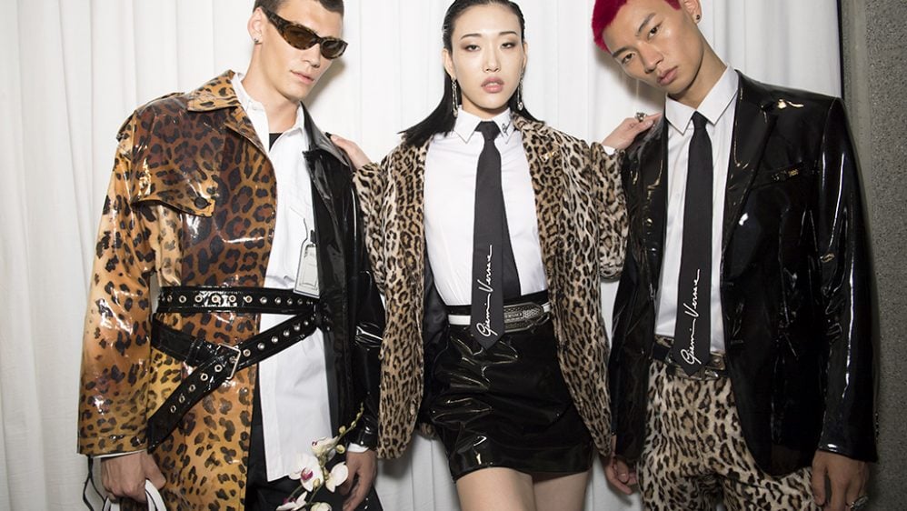 Versace Spring 2020: Post Punk and In Your Face