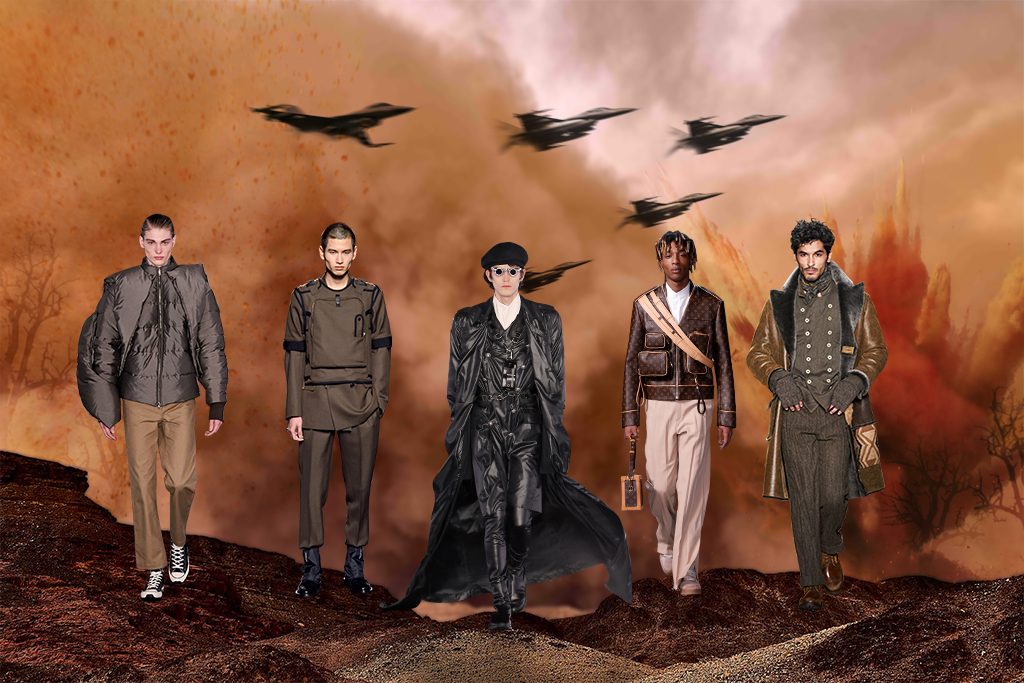 The Top Men’s Trends Fall 2019: Warcore and Epic Military Style