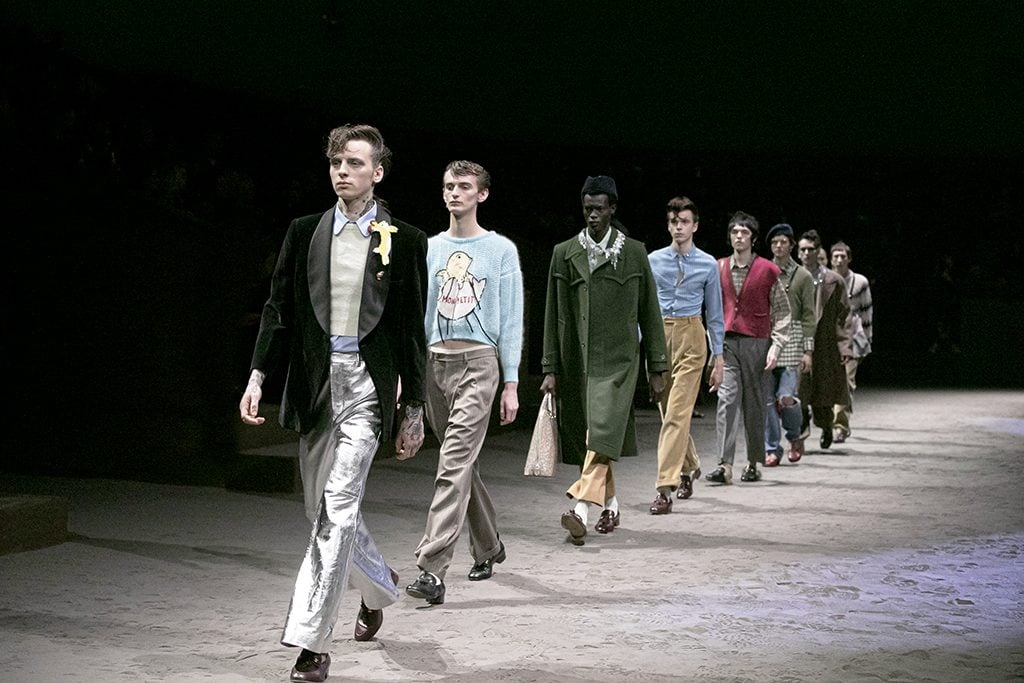 Gucci Fall 2020: Redrawing the Lines of Masculinity