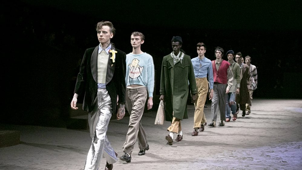 Gucci Fall 2020: Redrawing the Lines of Masculinity